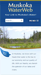 Mobile Screenshot of muskokawaterweb.ca